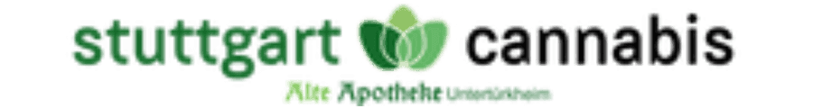 Logo des Cannabis Shops der Alten Apotheke in Untertürkheim